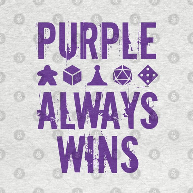 Purple Always Wins by WinCondition